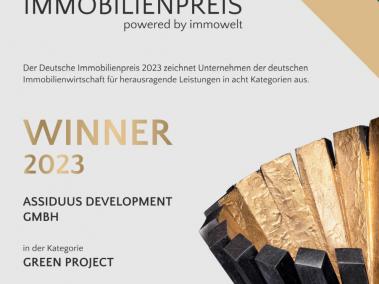 Der Zillecampus gewinnt den Deutschen Immobilien Preis 2023