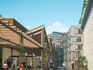 Baugenehmigung für Zillecampus: Berlins erstes klimapositives Büroprojekt 